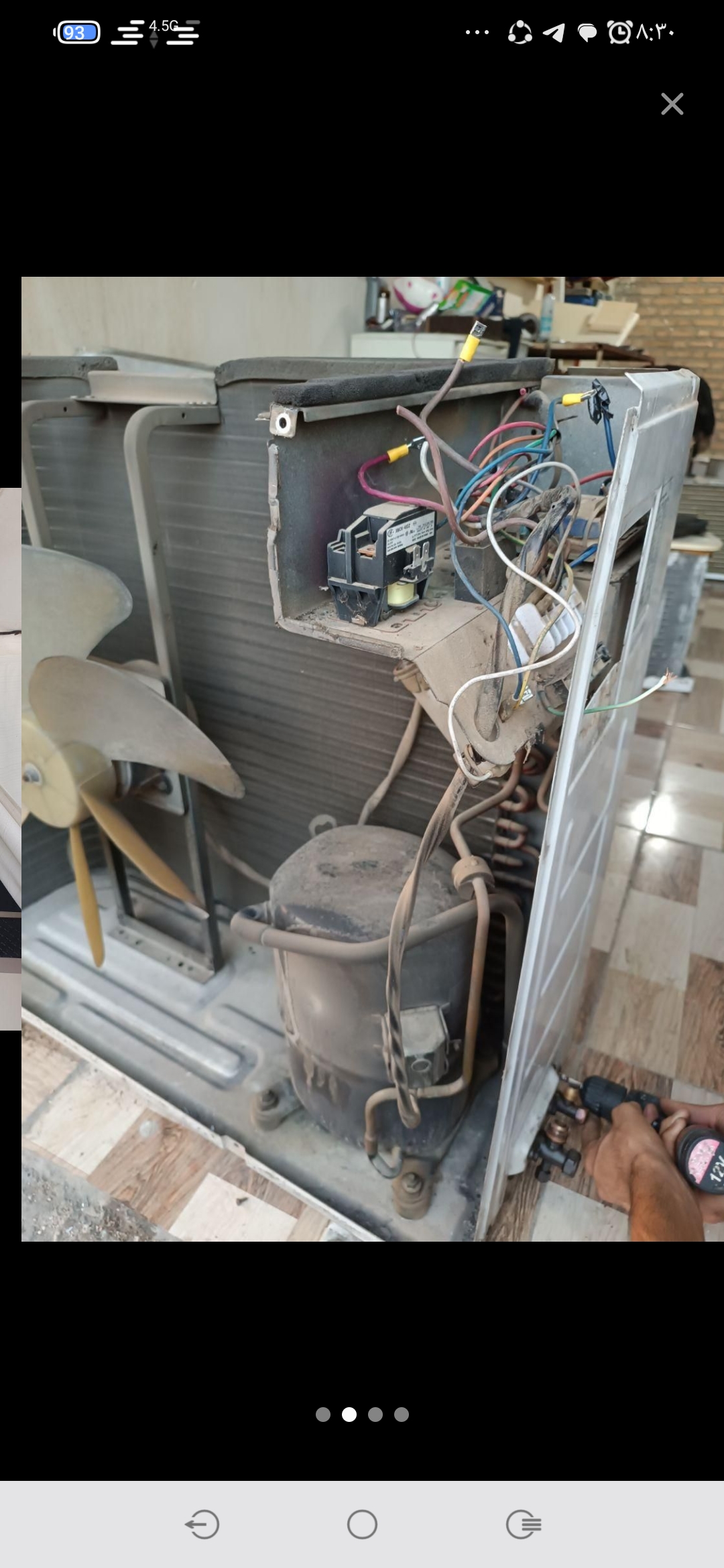 تعمیرات کولر و یخچال