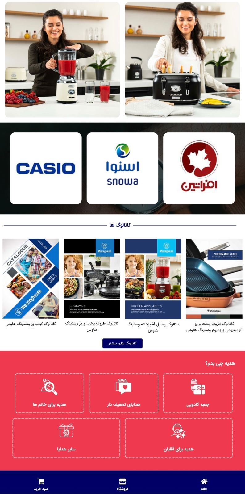 طراحی انواع وب سایت و سئو فروزان وب