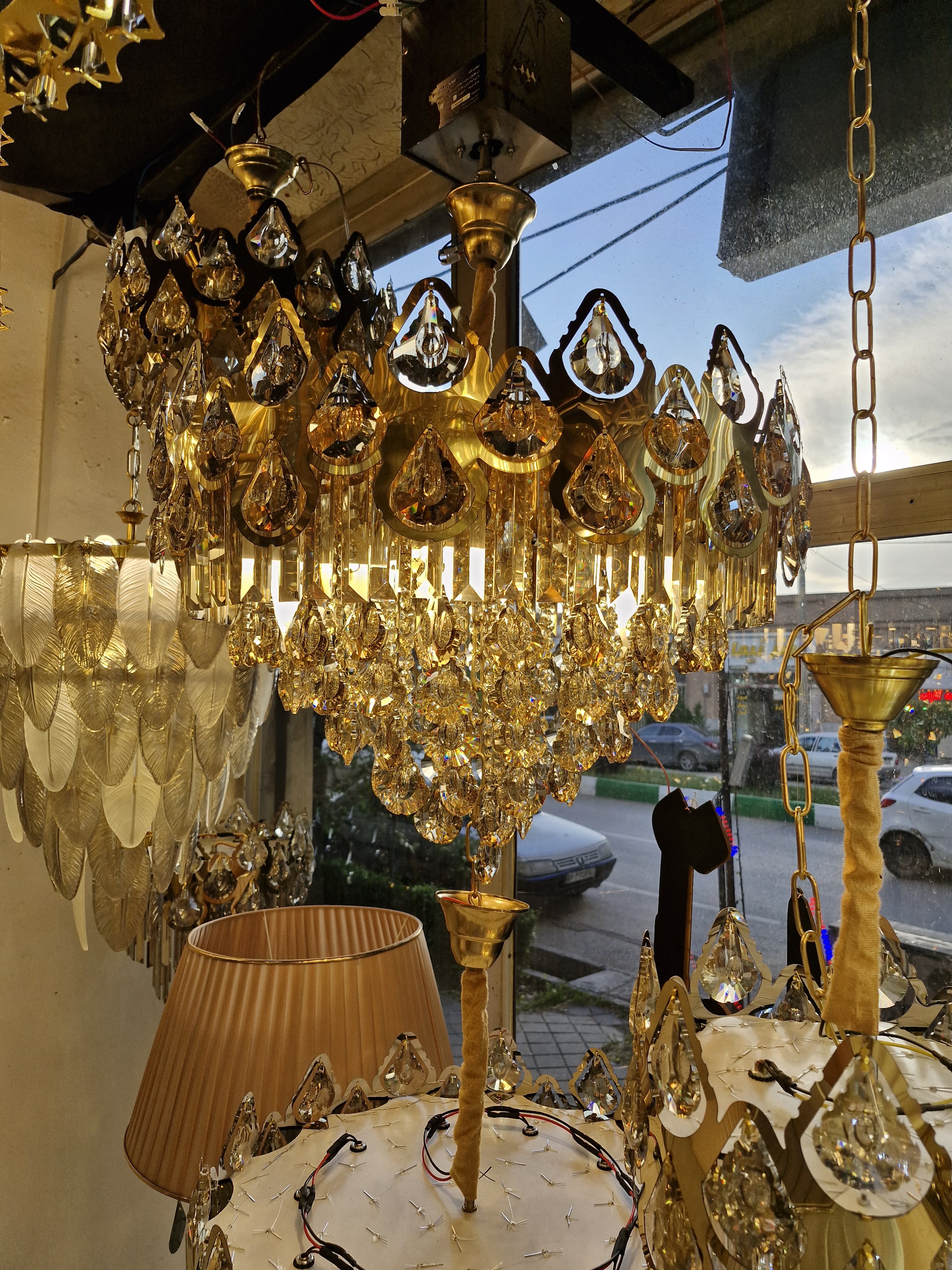 تولیدی لوستر الماس سمندر