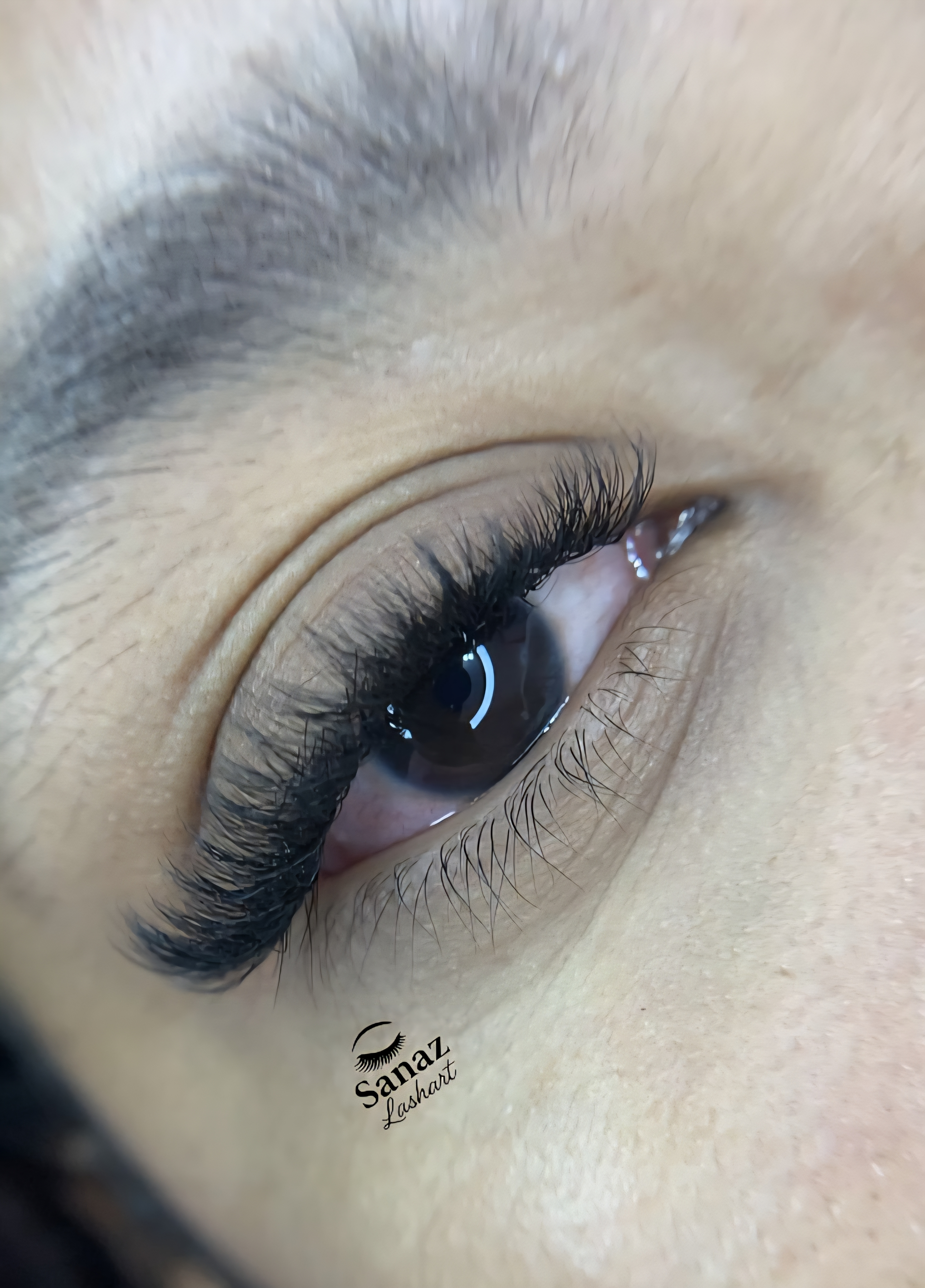 اکستنشن مژه sanaz