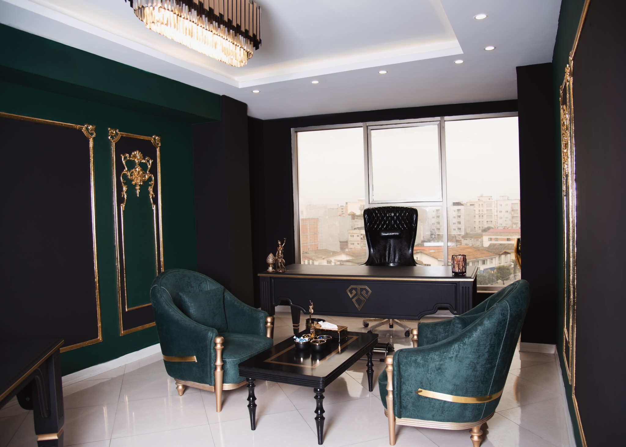 پتینه و نقاشی دکوراتیو ورق طلا تکسچر