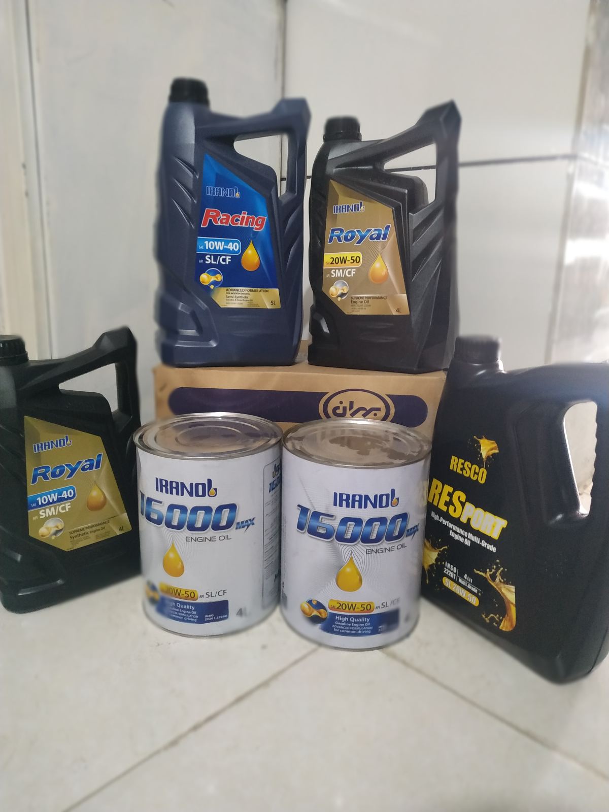 روغن موتور باقری