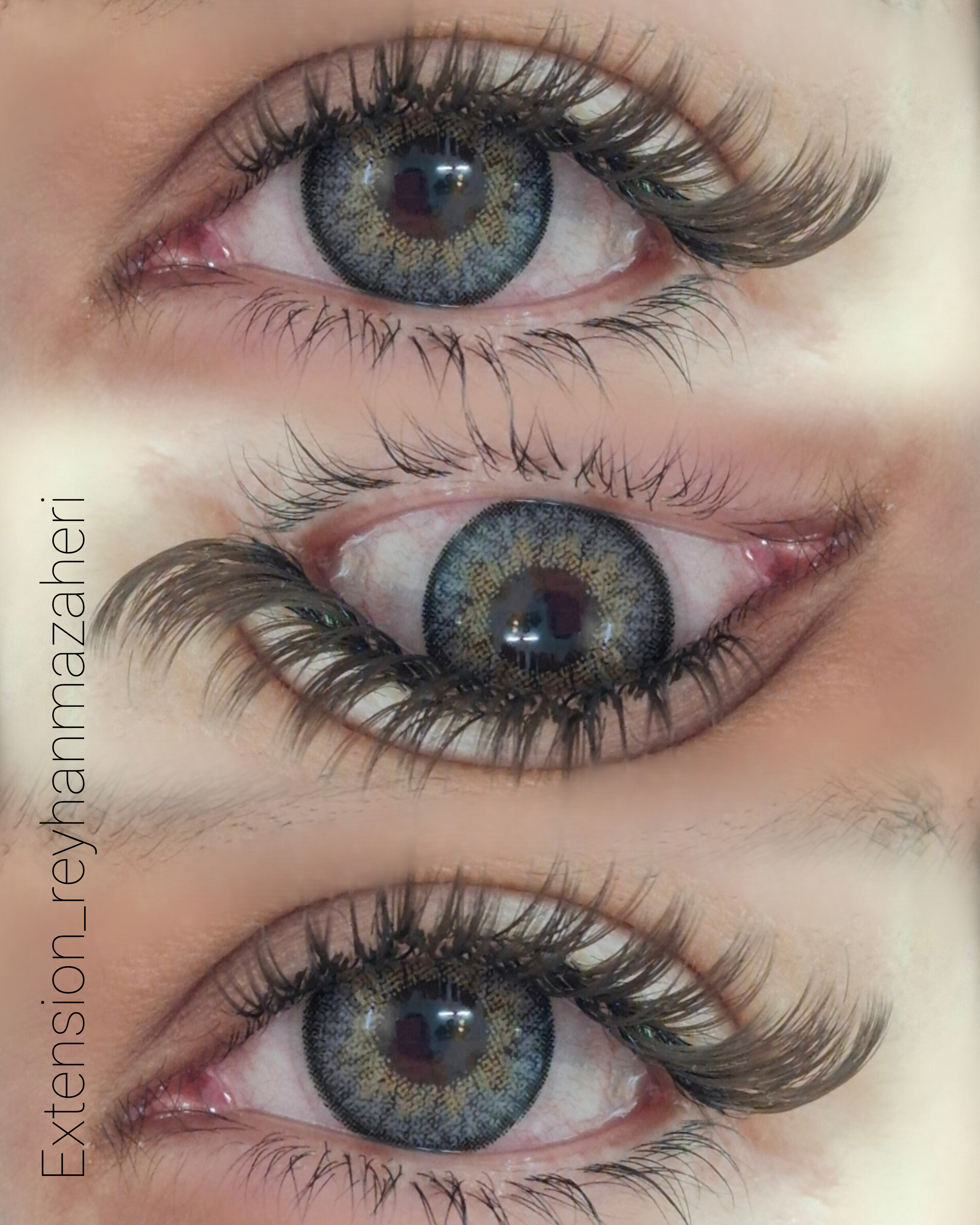 ریحان مظاهری اکستنشن مژه