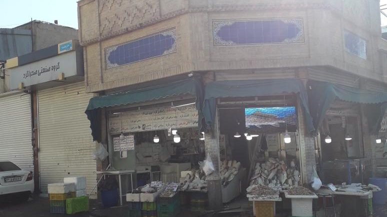 ماهی فروشی سرچشمه