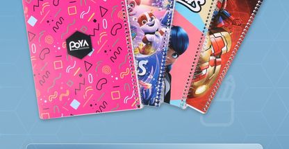 تولید و فروش انواع دفتر مشق پویا