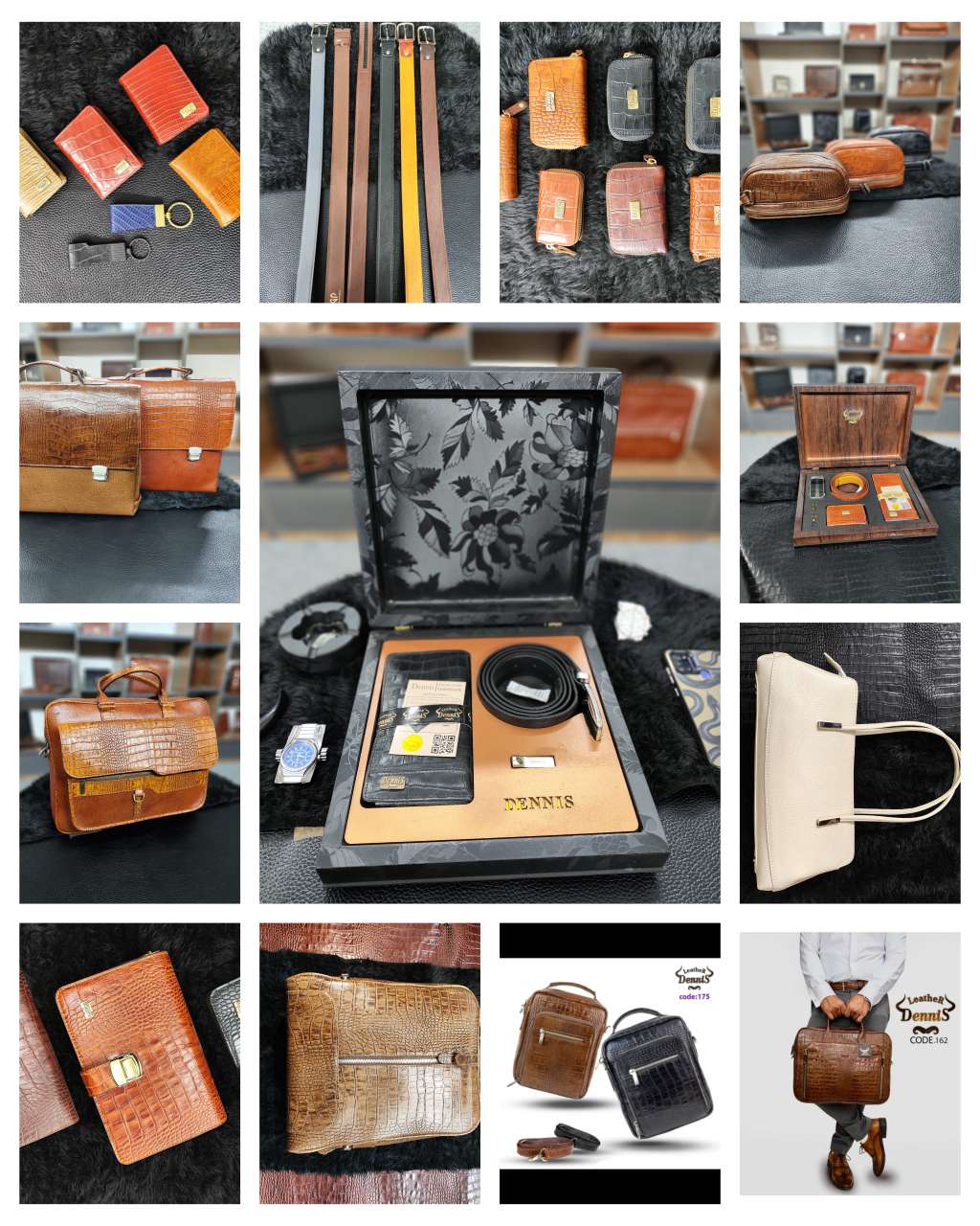 محصولات چرم دنیس