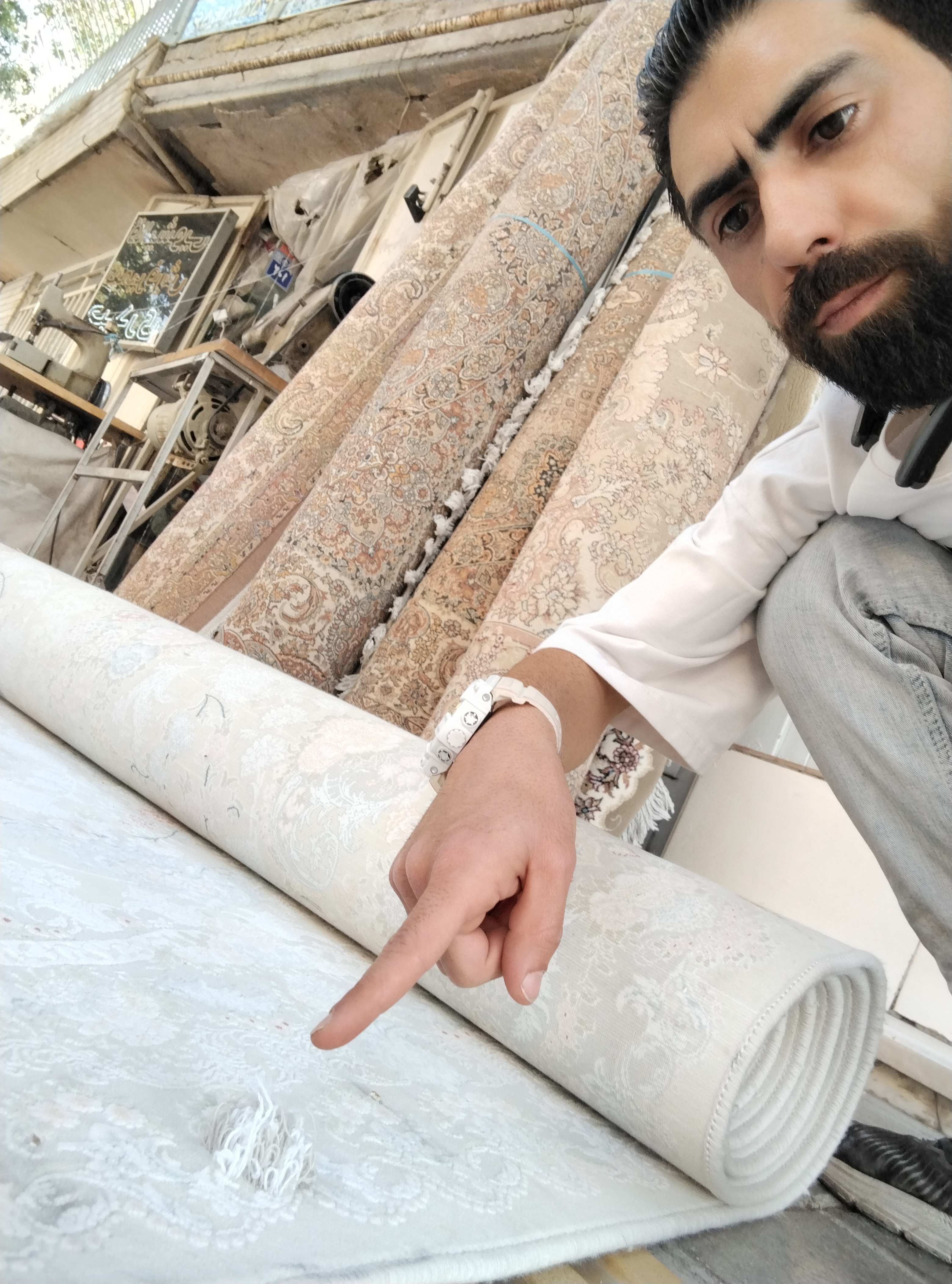 رفو فرش و قالیشویی حیدری اصفهان