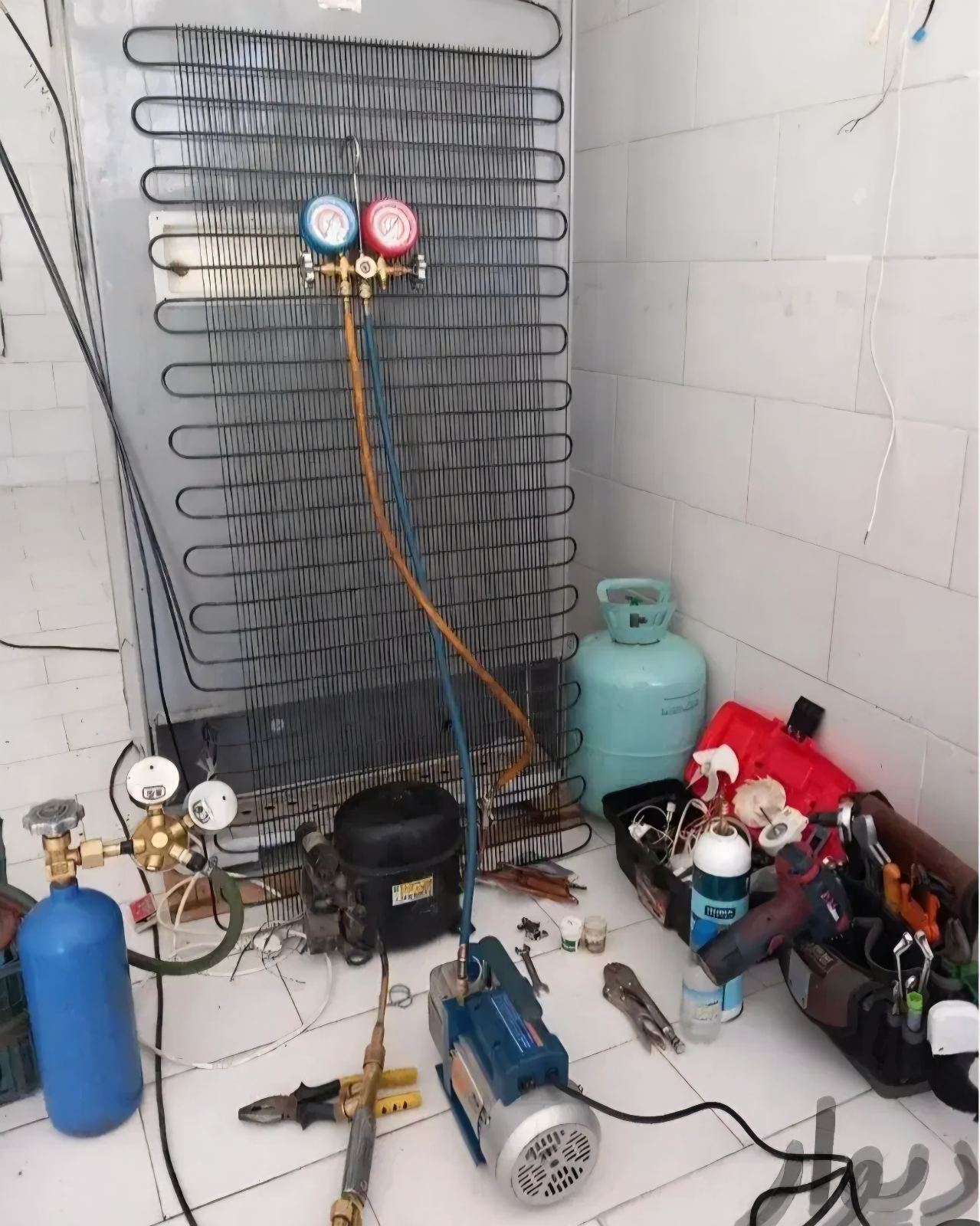 تعمیرات یخچال سازی تعمیر یخچال  تعمیرکار