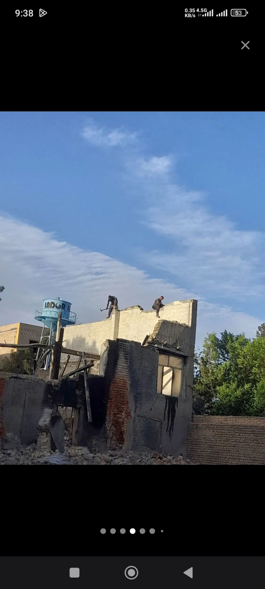 تخریب و بازسازی ساختمان بازوند