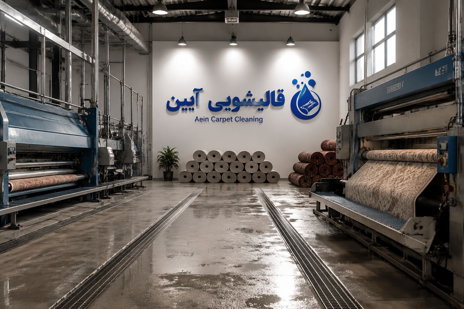 قالیشویی آئین دارنده لوح کیفیت(ممتاز)