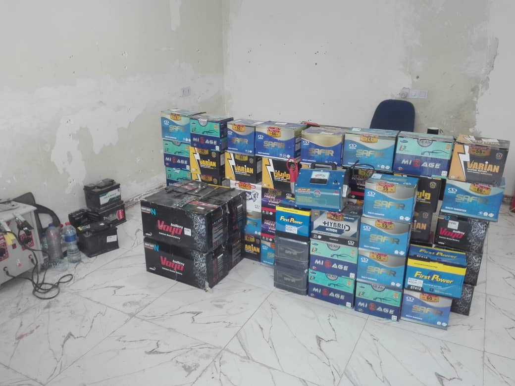 باطری فروشی ناجی با 5سال سابقه کاری