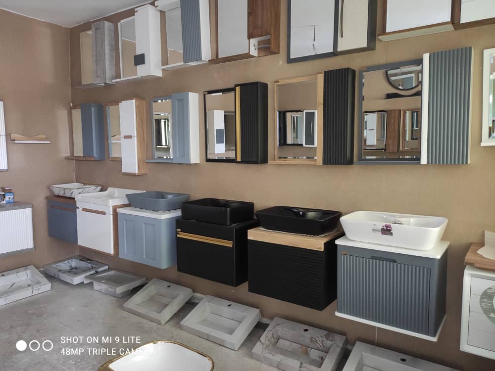 کابین روشویی نیلای