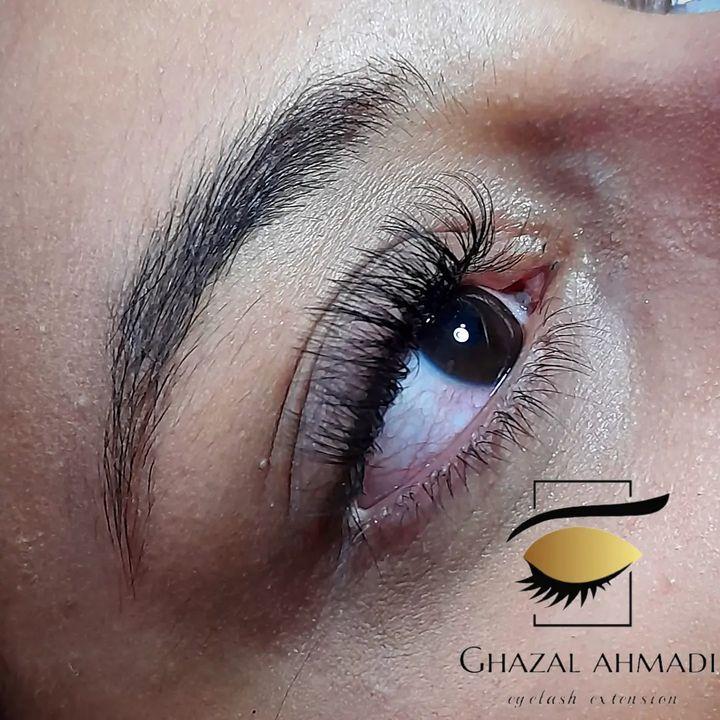 اکستنشن مژه غزل احمدی