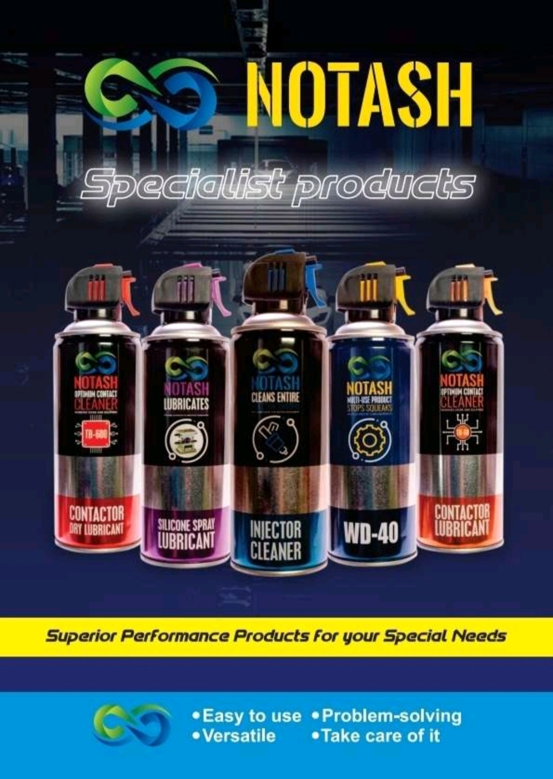 تولید اسپریهای صنعتی و خودرویی