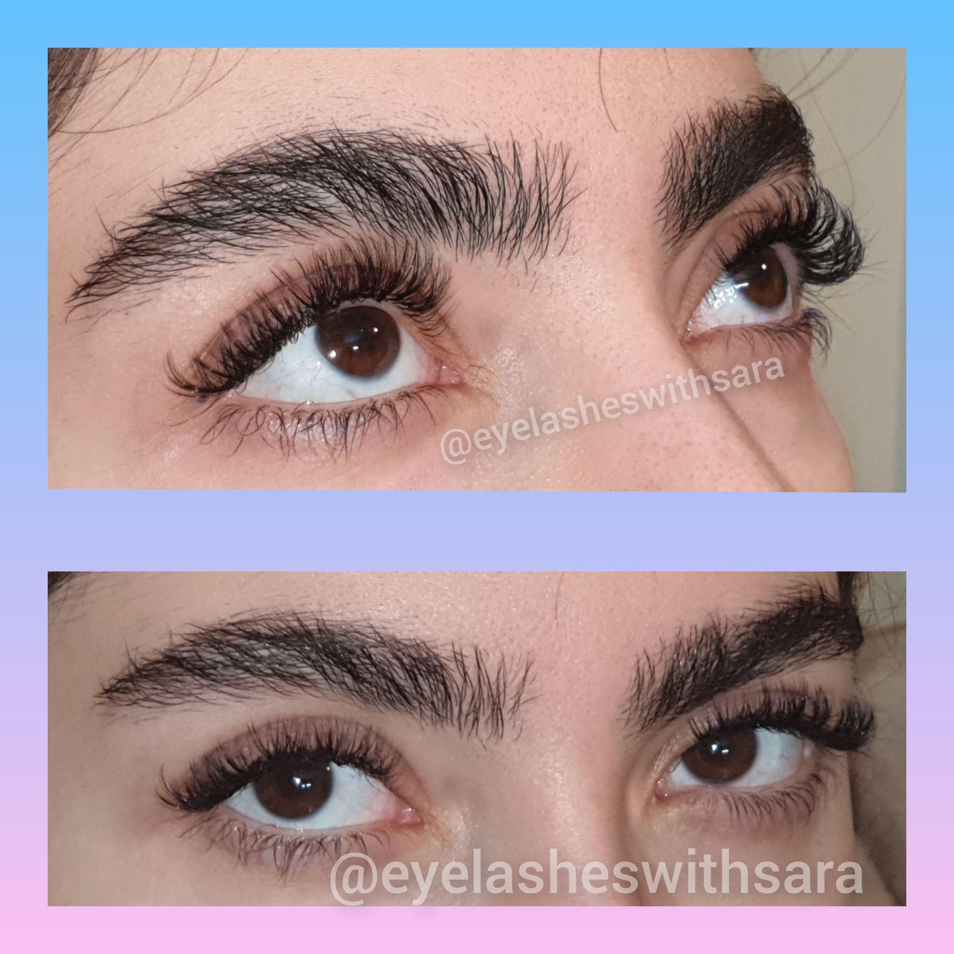 اکستنشن مژه لیفت و لمینت مژه و ابرو