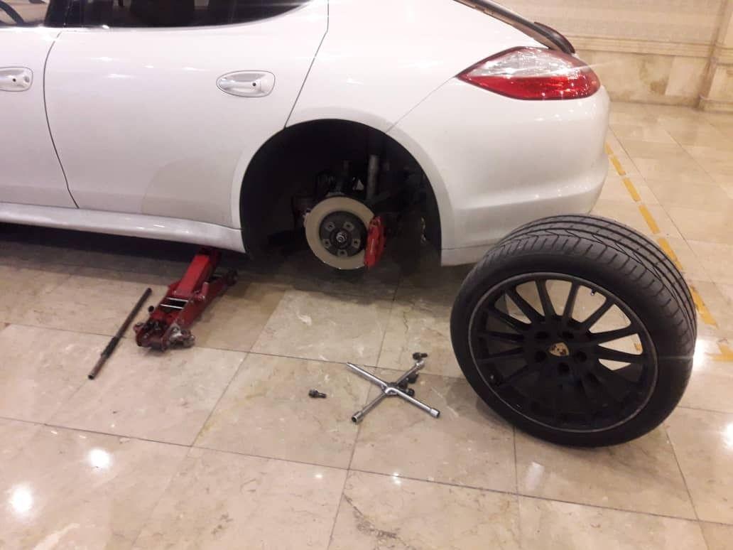 پنچرگیری سیار شمال شرق تهران