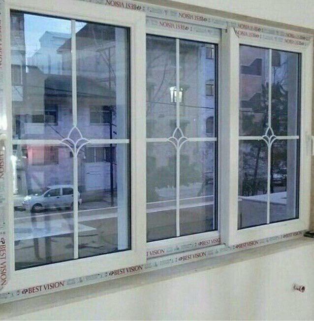 آریا پنجره دوجداره upvc آلومینیوم ترمال