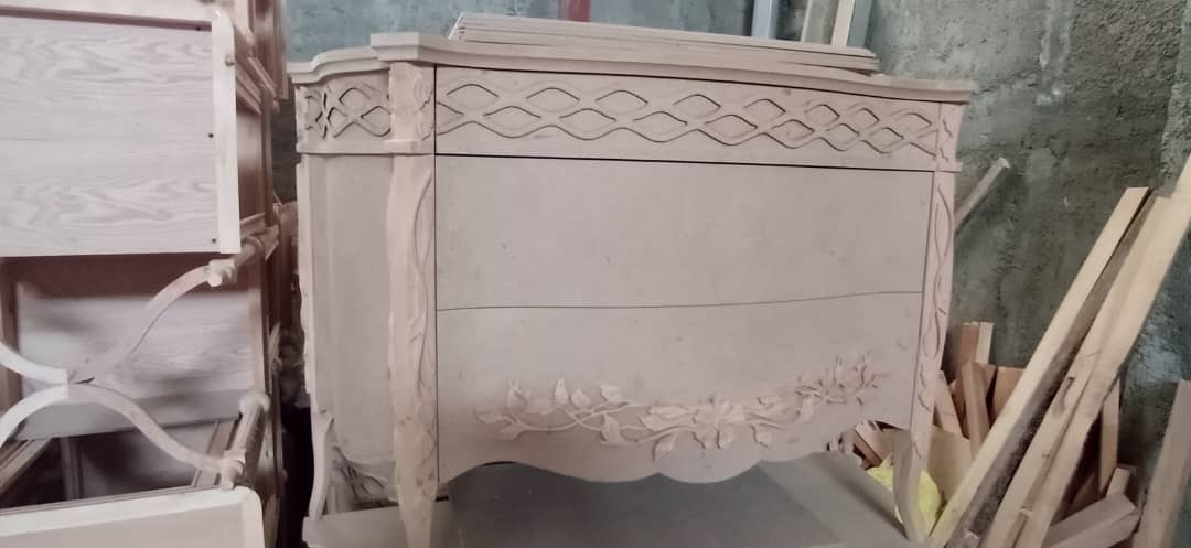 صنایع چوب تقی بیک تولید سرویس خواب بوفه