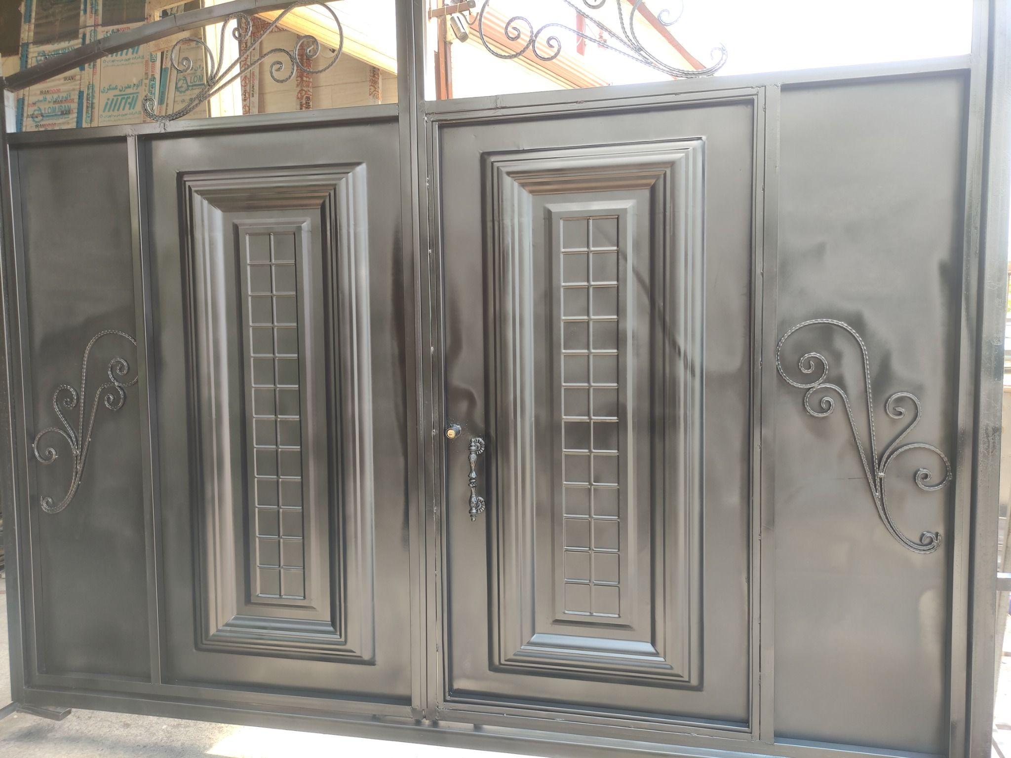 درب پنجره ساختمانی حفاظ آکاردیونی