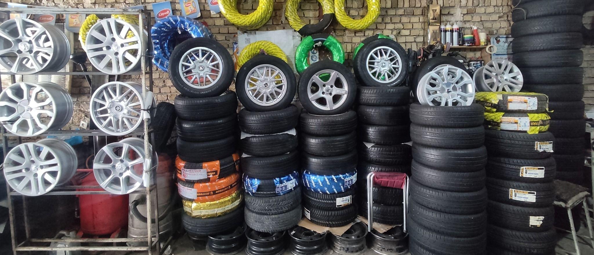 رینگ لاستیک فروشی صمد ابوالقاضی