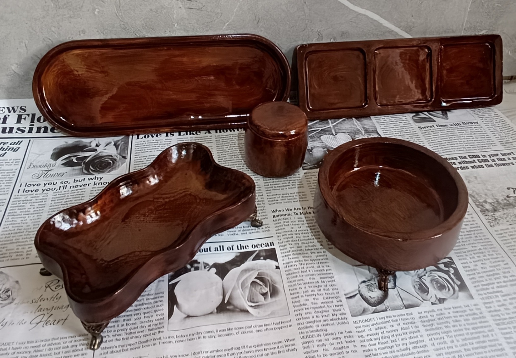 ظروف سنگ مصنوعی ایمانی