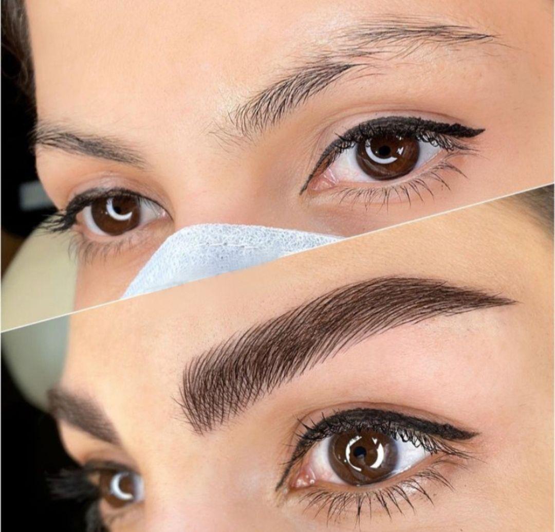 آرایش دائم صورت لیلا رضایی