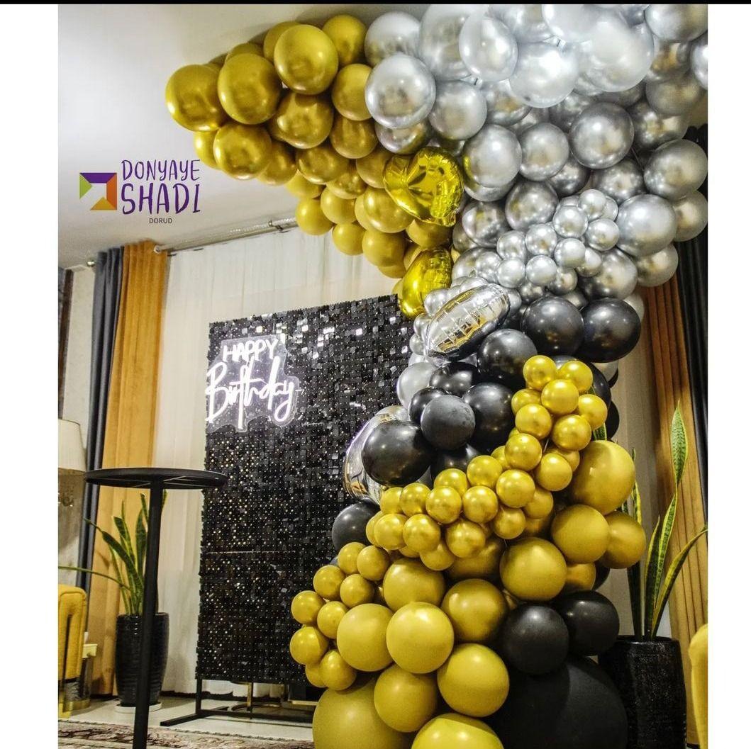 تم تولد بادکنک آرایی دنیای شادی