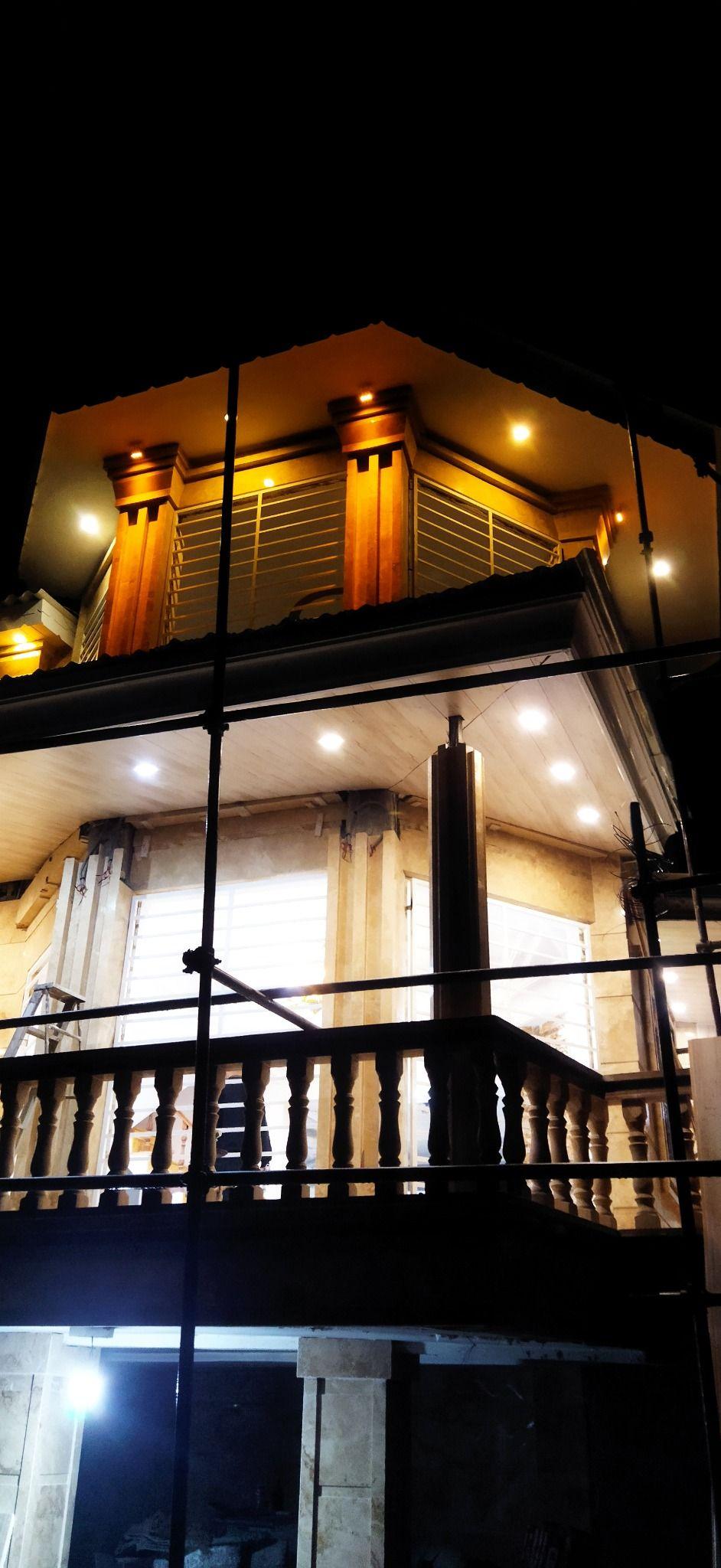 نجاری ساختمان الاچیق راه پله شیروانی نما