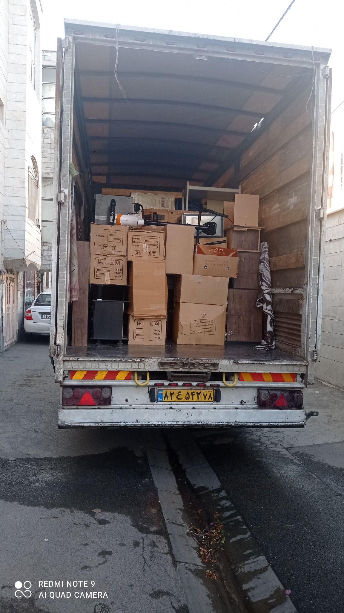 باربری و حمل اثاث منزل جهیزیه