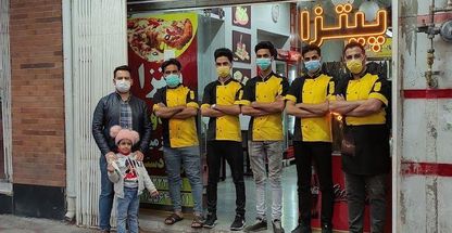 پیتزا ساندویچ تواضع