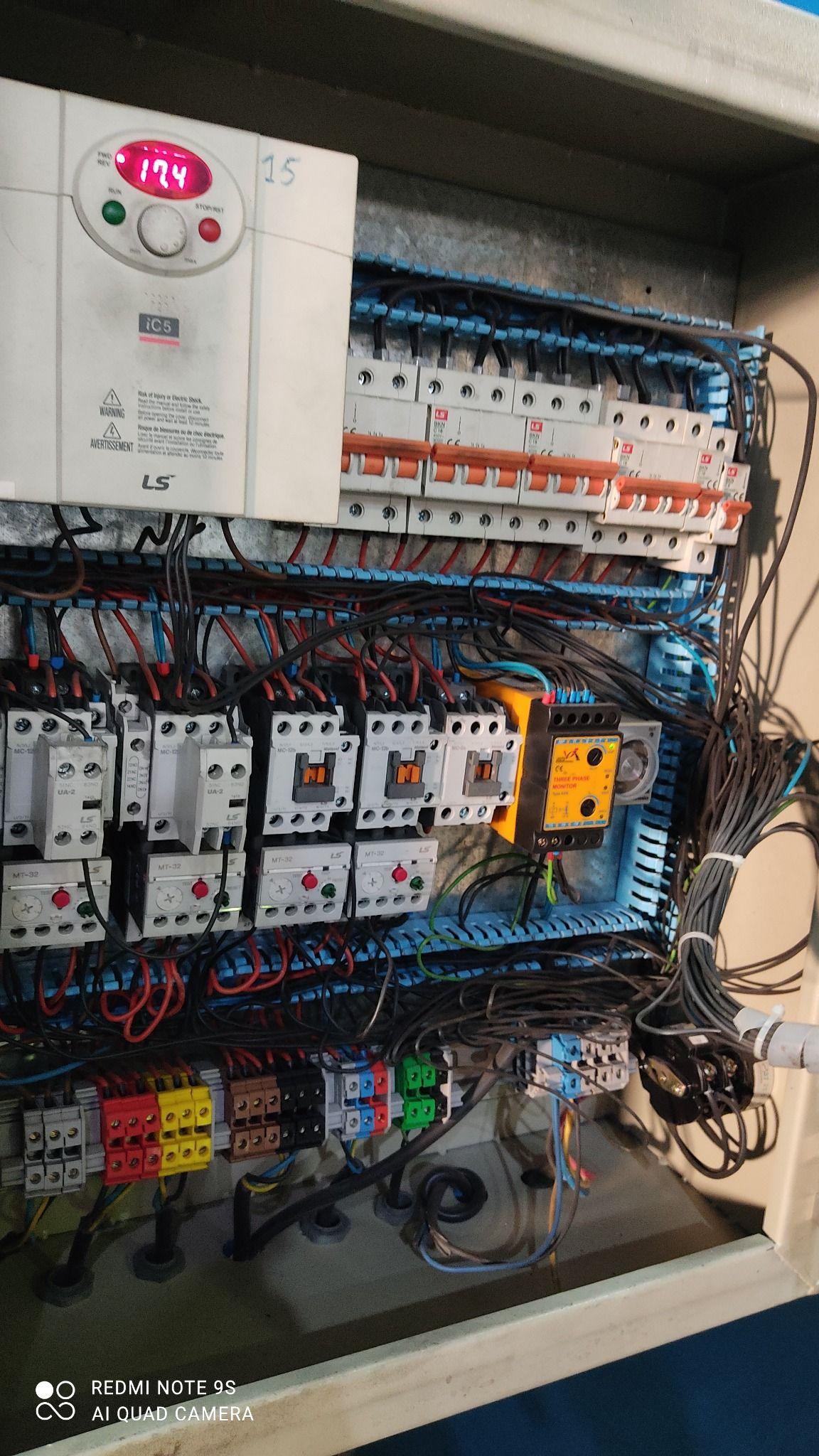 برق صنعتی. تعمیر دستگاه