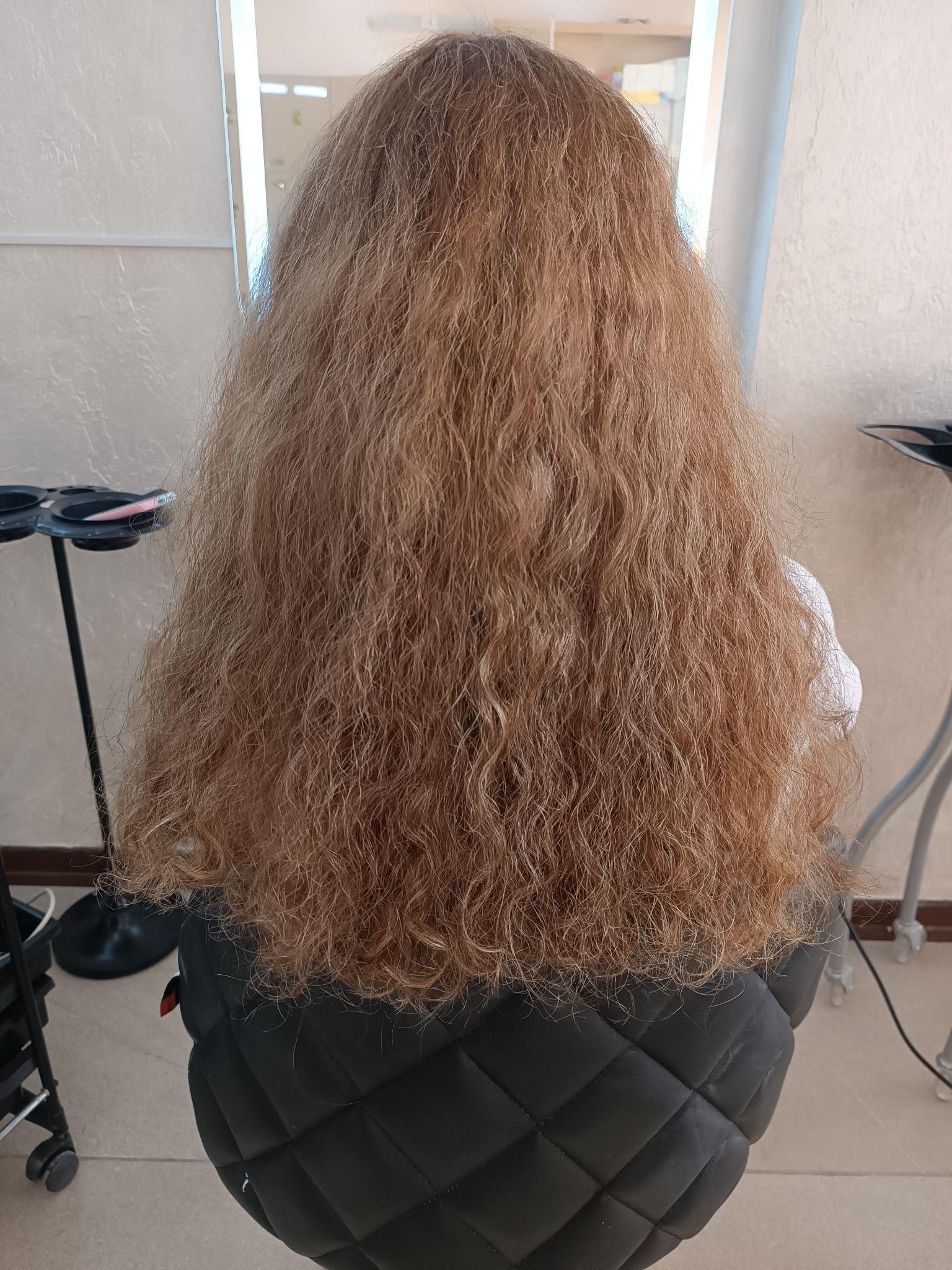 کراتین مو احیا و صافی اکستنشن مو