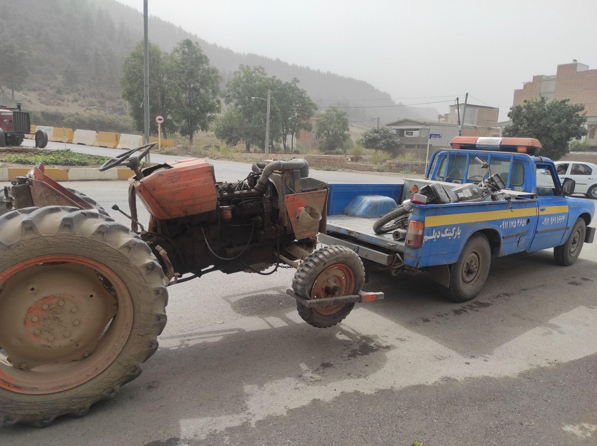 یدک کش خودرو فرهاد مزیدی