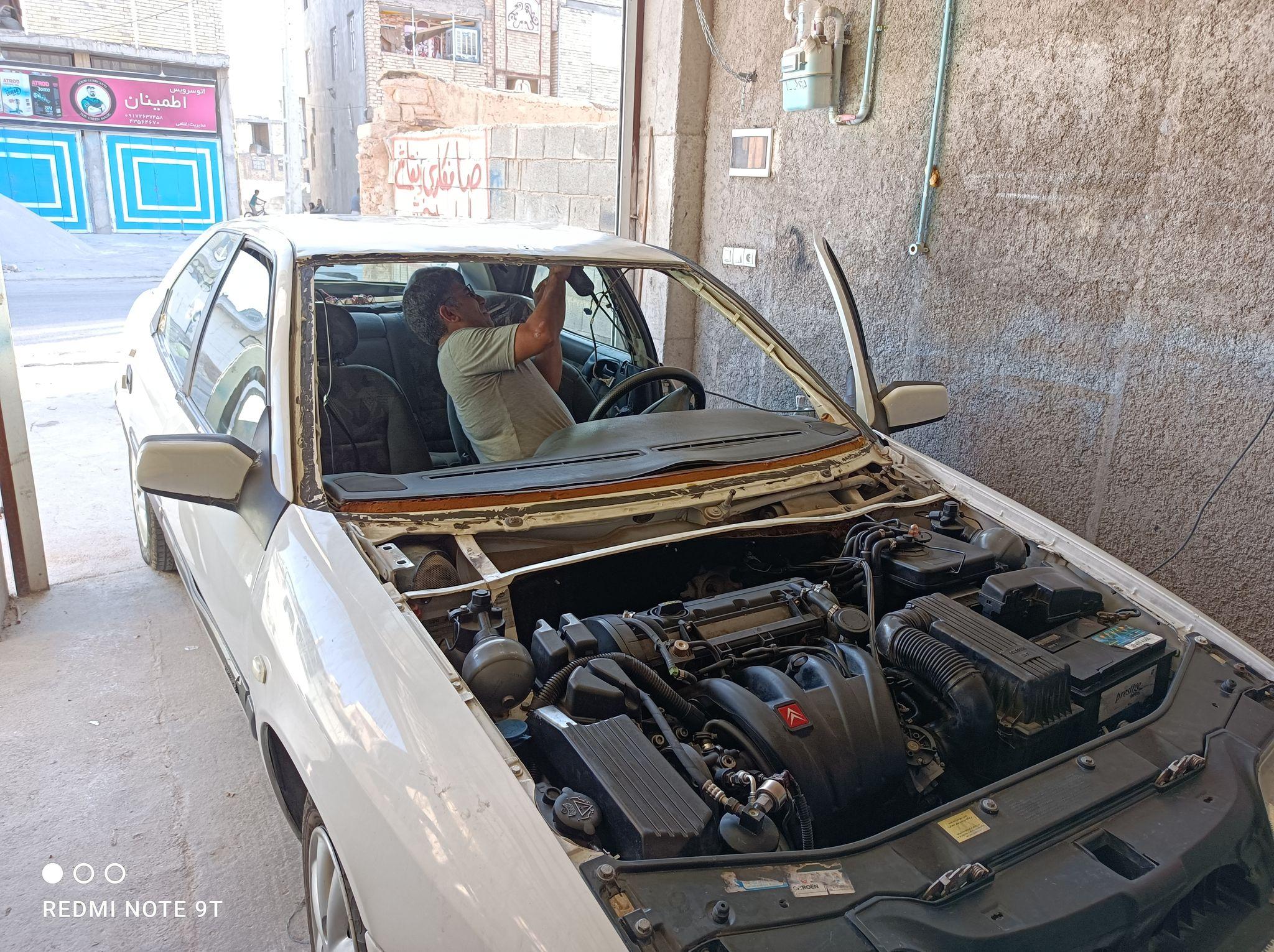 صافکاری بی رنگ تخصصی و نقاشی بخشی