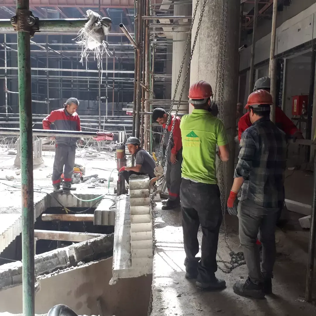 خدمات بتن برش تهران