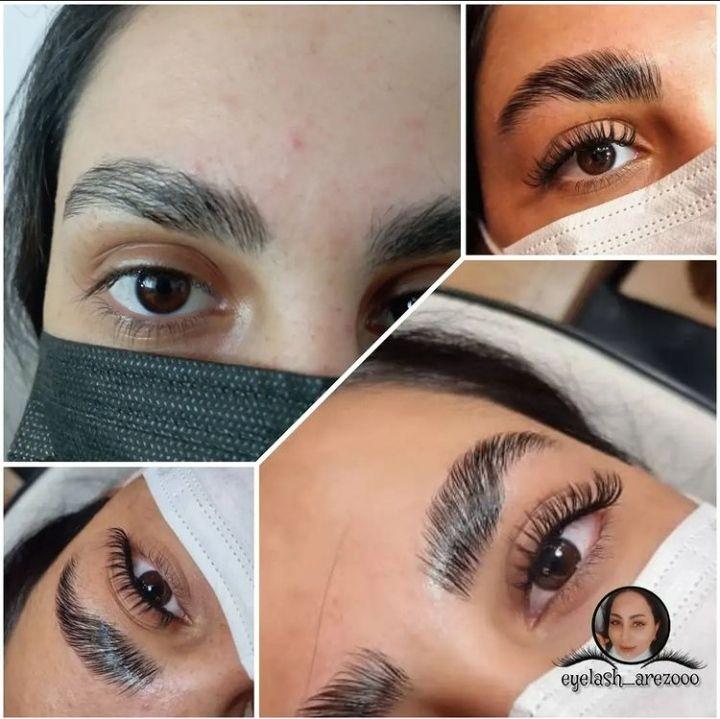 اکستنشن مژه آرزو