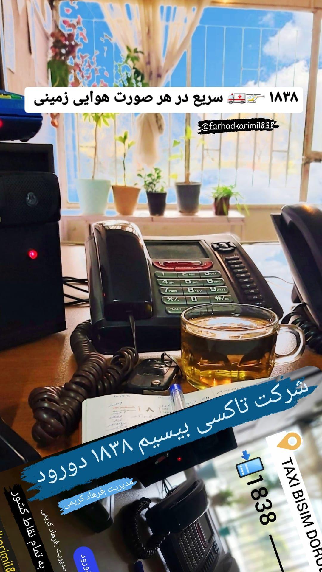 تاکسی  بیسیم 1838