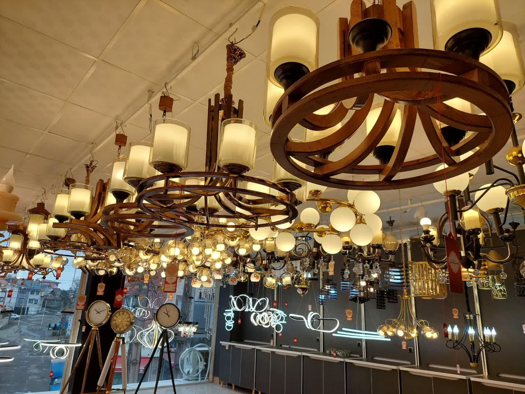 فروشگاه لوستر و کالای برق تابش(اسماعیل زاده)