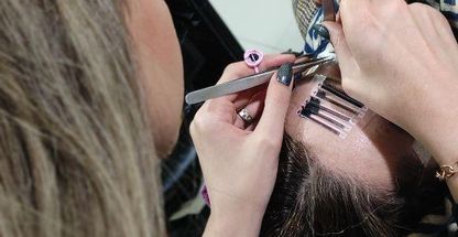 کاشت ناخن اکستنشن مژه و ابرو