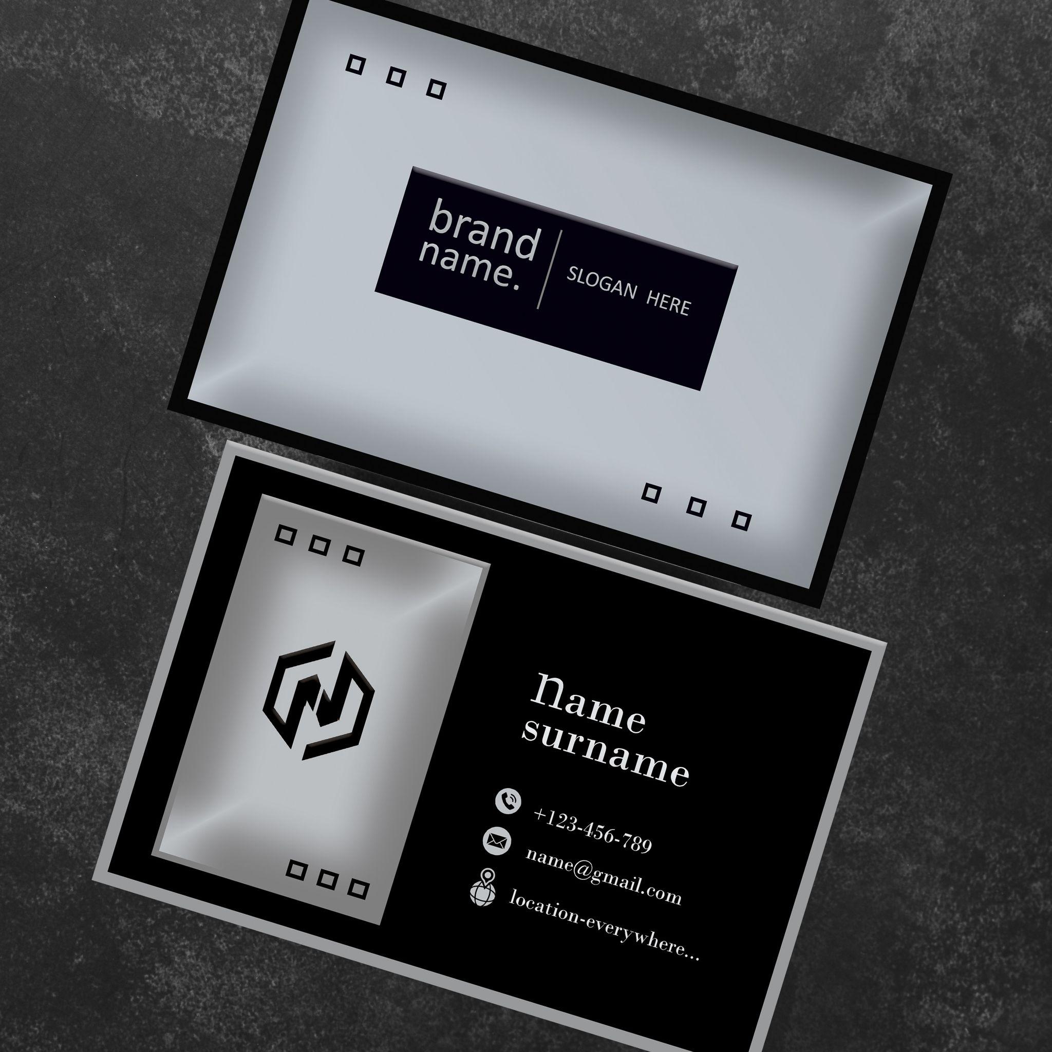 طراحی کارت و یزیت _ست اداری_بروشور و...