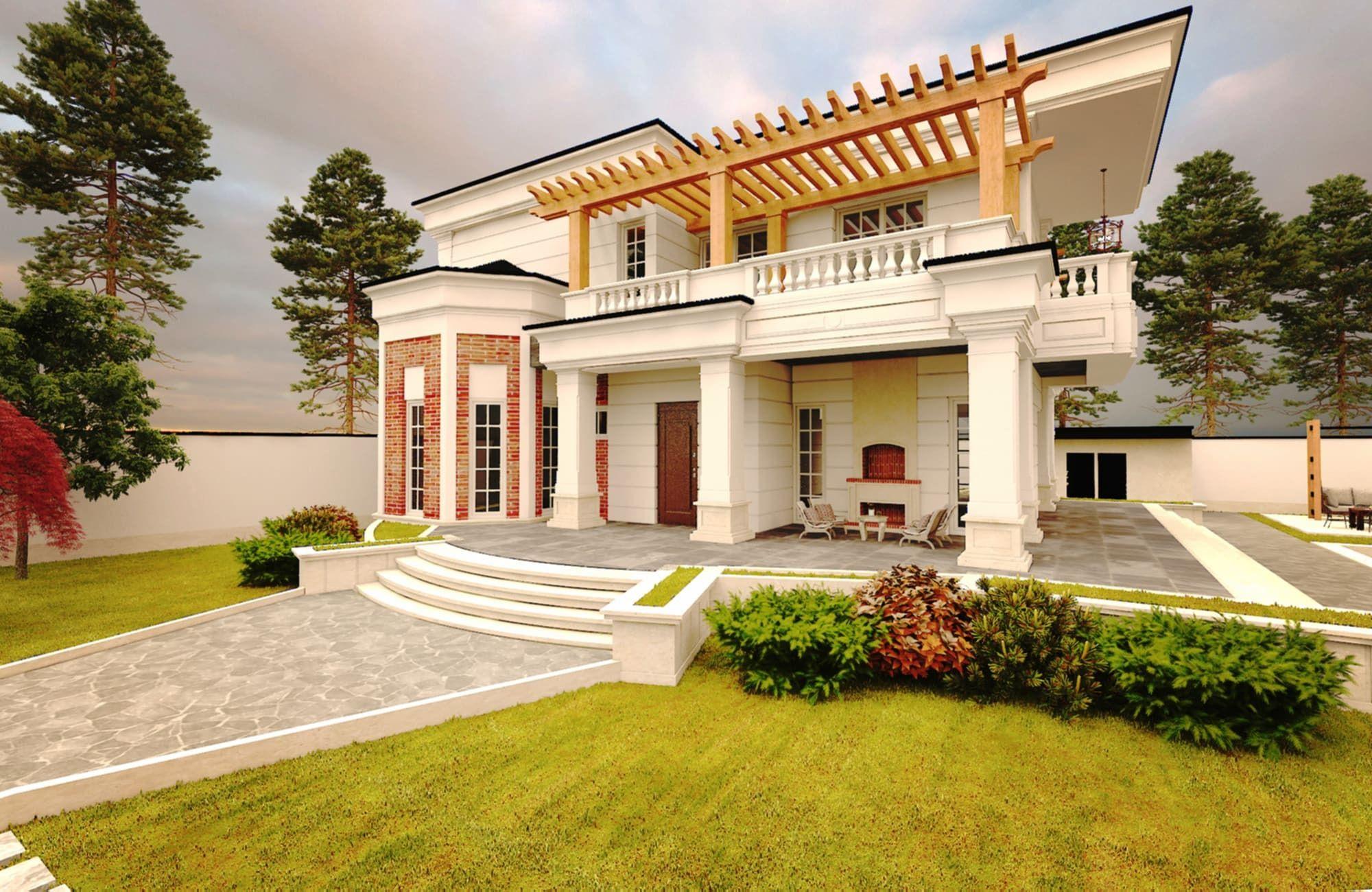 طراحی نمای ساختمان کاظم پور