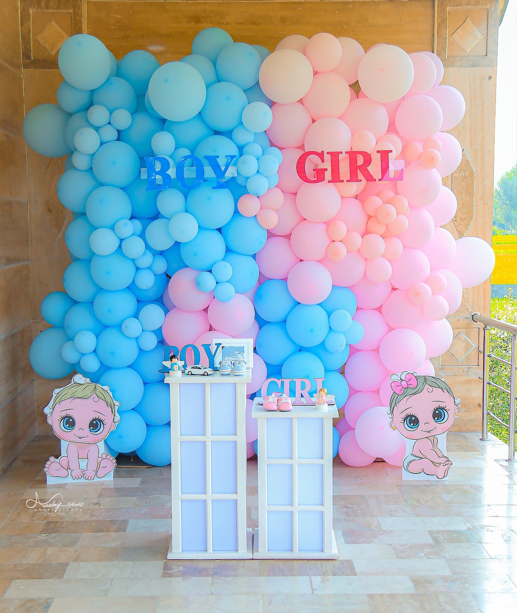 تم تولد و بادکنک آرایی هدیه