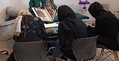 خدمات وآموزش رنگ مو وکراتین