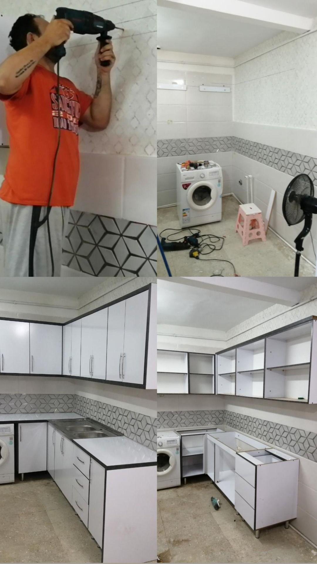 تعمیرات وتولید کابینت و کمد دیواری