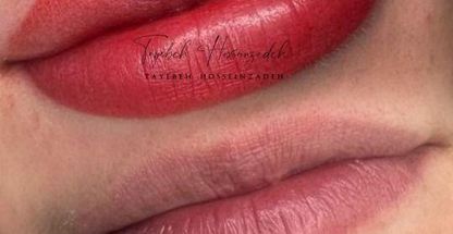 آرایش دائم طیبه حسین زاده