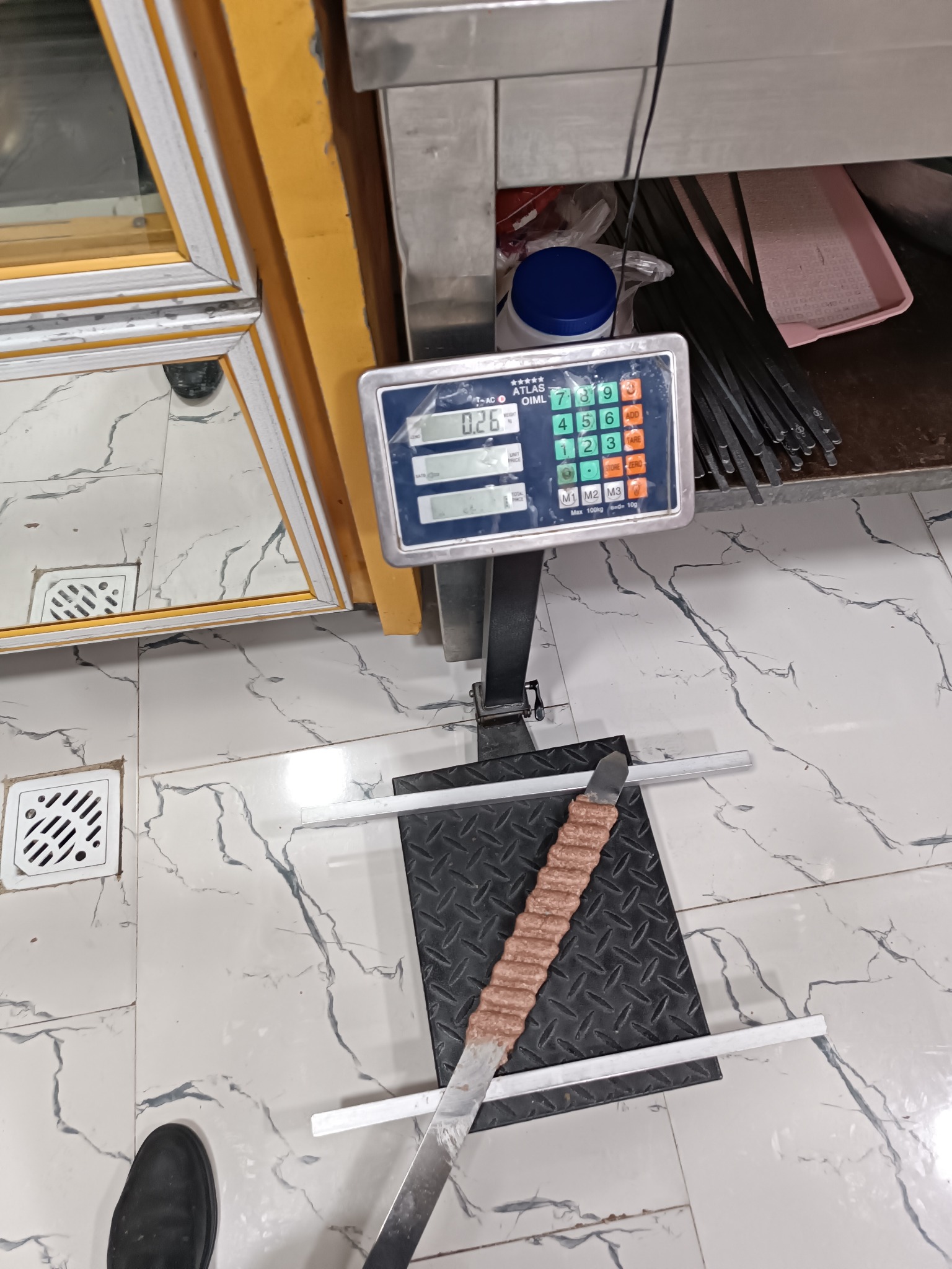 کباب ساطوری تک بناب مهداب قدیم