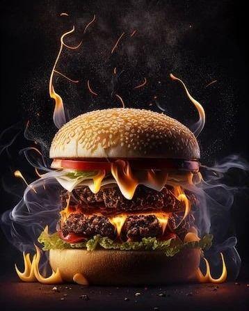 فست فود برگر مرگر