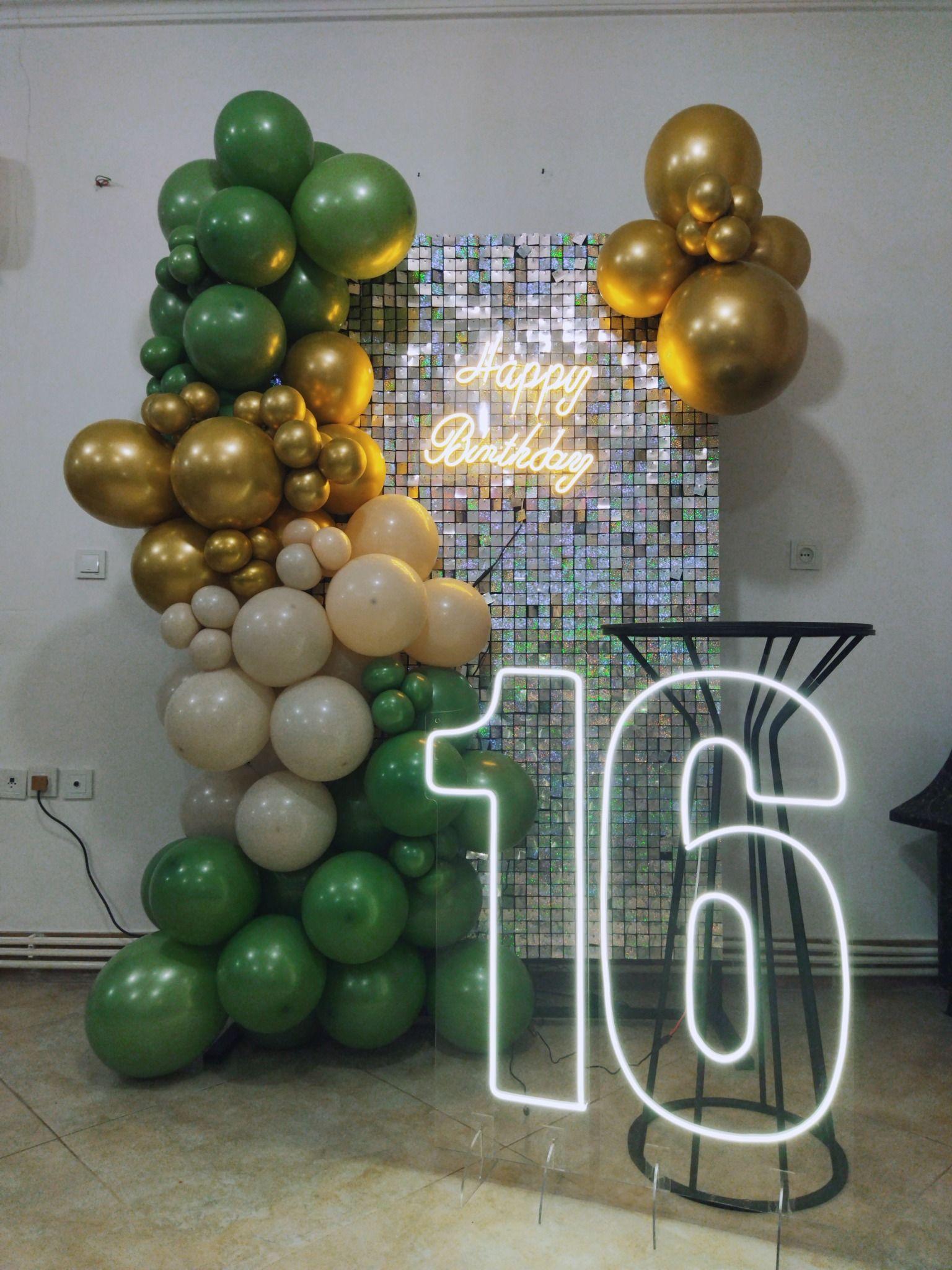 بادکنک آرایی و گل آرایی مراسمات تولدوعقد