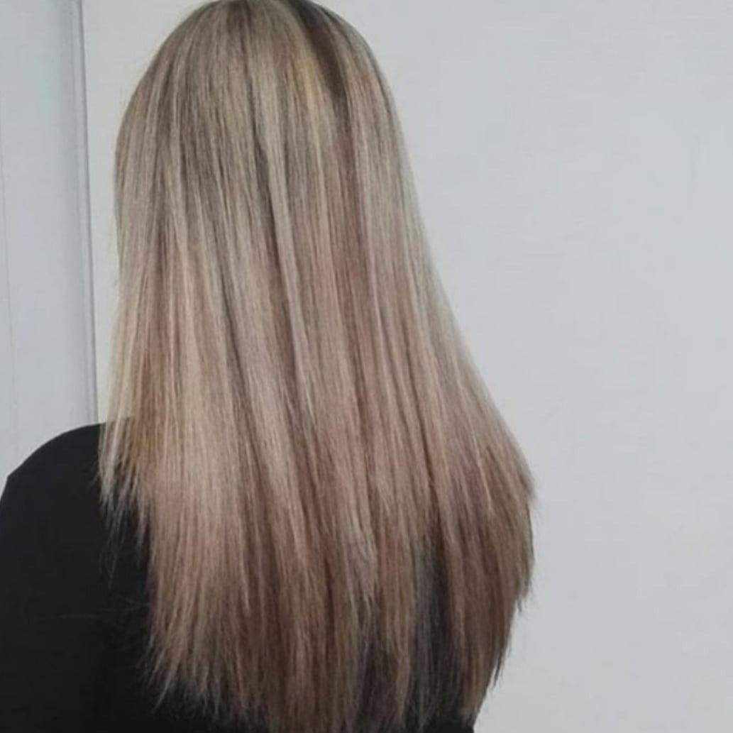 کراتین و رنگ موی نهال