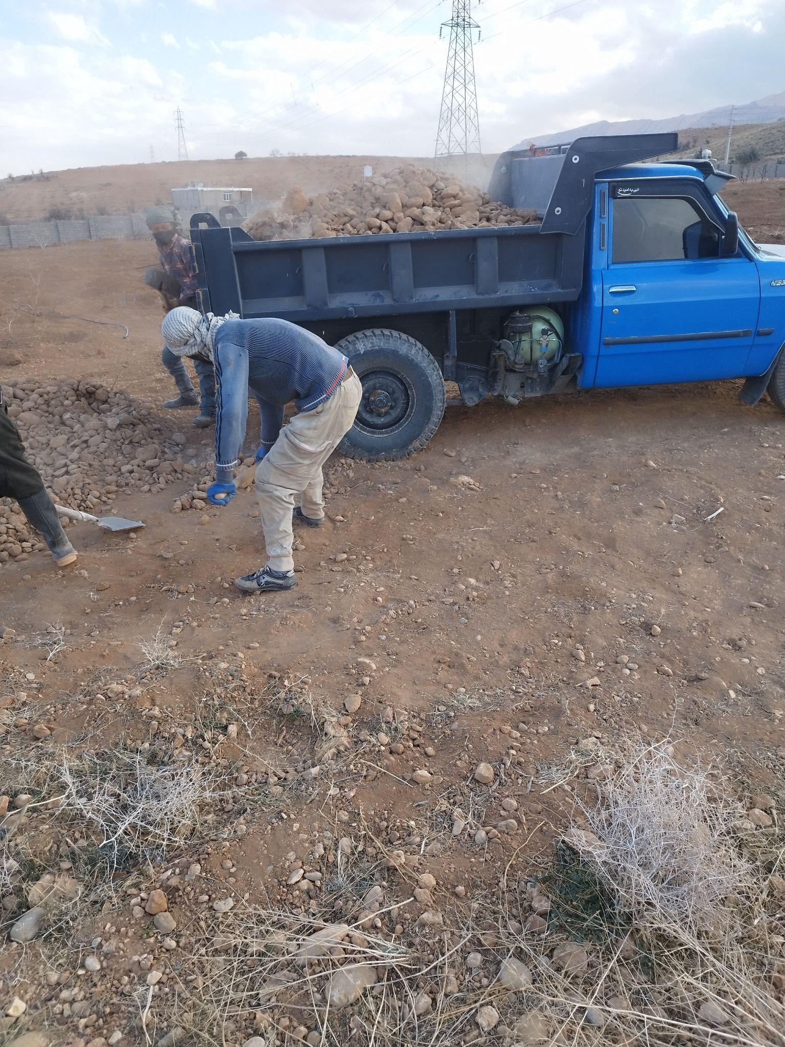 حمل و فروش مصالح با نیسان کمپرسی